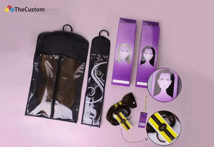 Hair Extension Packaging Material